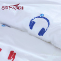 Fornecedor de roupa de cama de hotel de alta qualidade roupa de cama de algodão impressão define 60 s